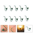 thumbnail image 4 of CIMAXIC Mini Wall Lamp Plastic Green Color Compact Size 0.55"X0.39"X0.51", 4 of 5