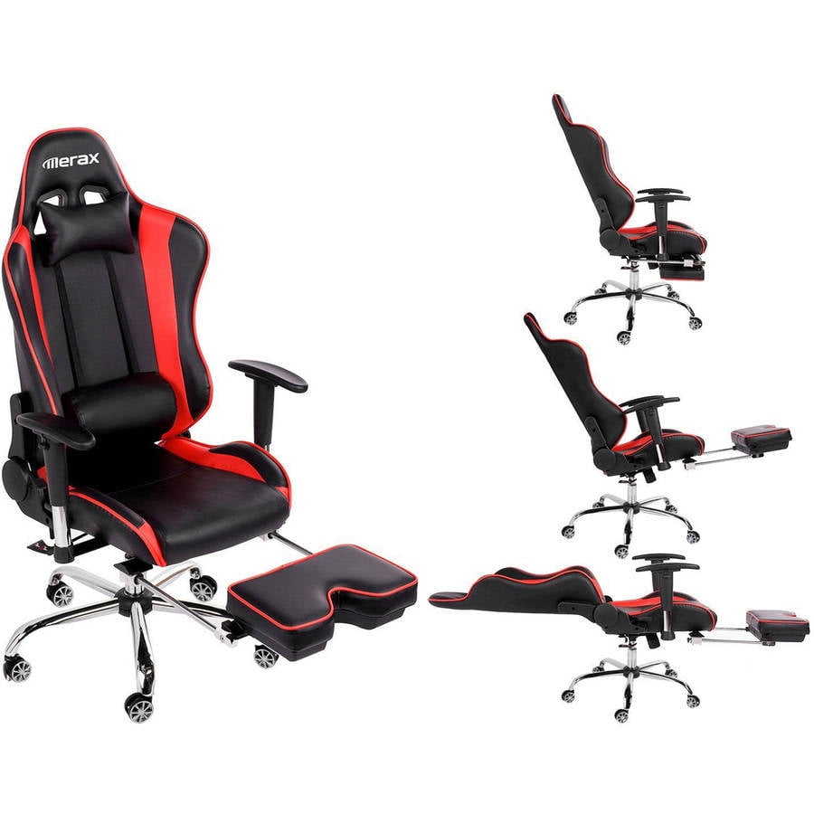 Merax High Back Erogonomic Racing Style Computer Gaming Office and Fantastic Gaming Chair With Footrest – Best Image Resource