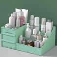 thumbnail image 5 of Caja de almacenamiento de cosméticos de gran capacidad para maquillaje, organizador para el cuidado de la piel, joyería, maquillaje, pinceles, lápices labiales, contenedor de esmalte de uñas, caja de, 5 of 5