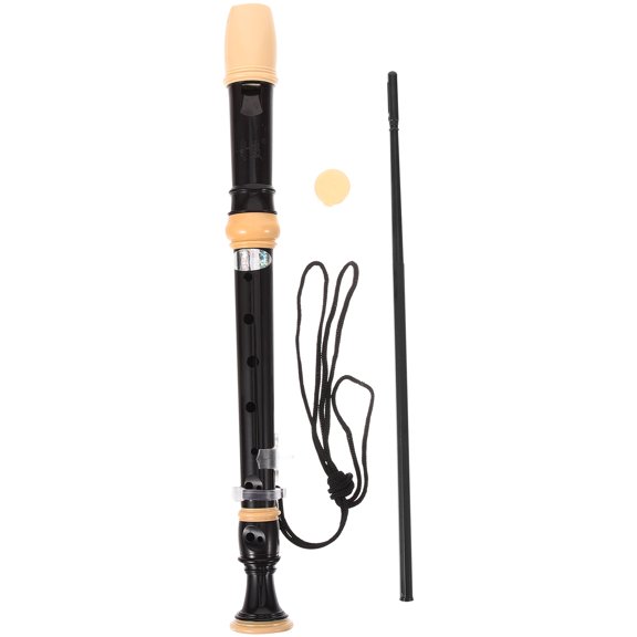 Myenne 1 Set Of Kids Recorder Instrument 8 Hole Soprano Recorder Funny Small Recorder Beginner Plastic Soprano Recorder With Clean Rod And Carrying Bag
