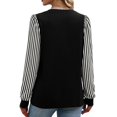 thumbnail image 4 of Long Sleeve Shirts for Women Fall Fashion Tops Crew Neck Lightweight Casual Pullover Fall Layering Top 2XL, 4 of 6