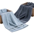 thumbnail image 1 of 2 paquetes de pañuelos, toallas de algodón para uso en el baño, toallas absorbentes suaves de secado rápido (gris), 1 of 5