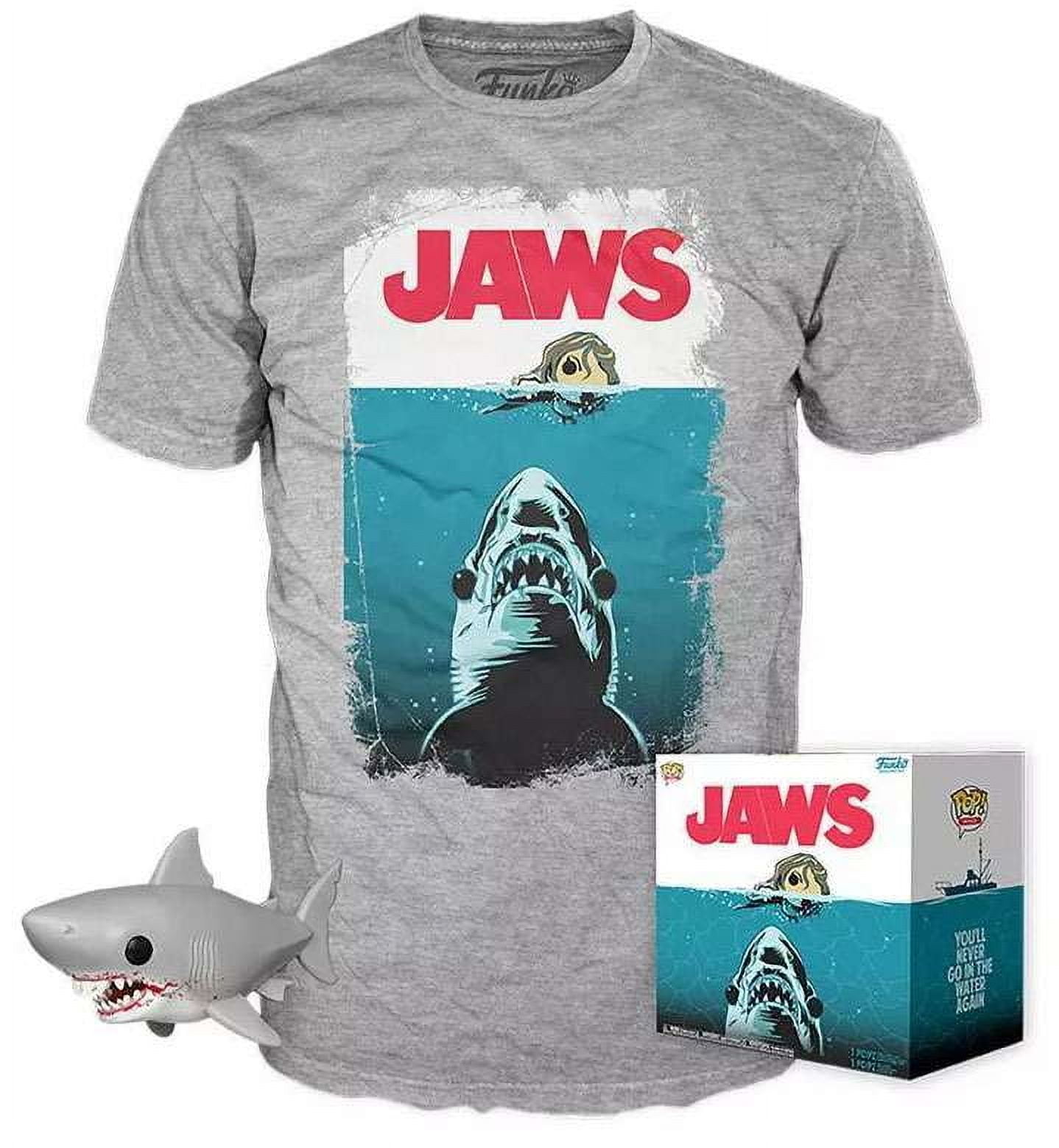 早割クーポン！ Jaws Box: Collectors Tee & POP! Funko with T Medium Size SF+ファンタジー+ホラー