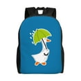 thumbnail image 1 of Fotbe Goose Holding an Umbrella Mochila de Viaje para Laptop, Mochila Ejecutiva Delgada y Resistente 15.6", 1 of 8