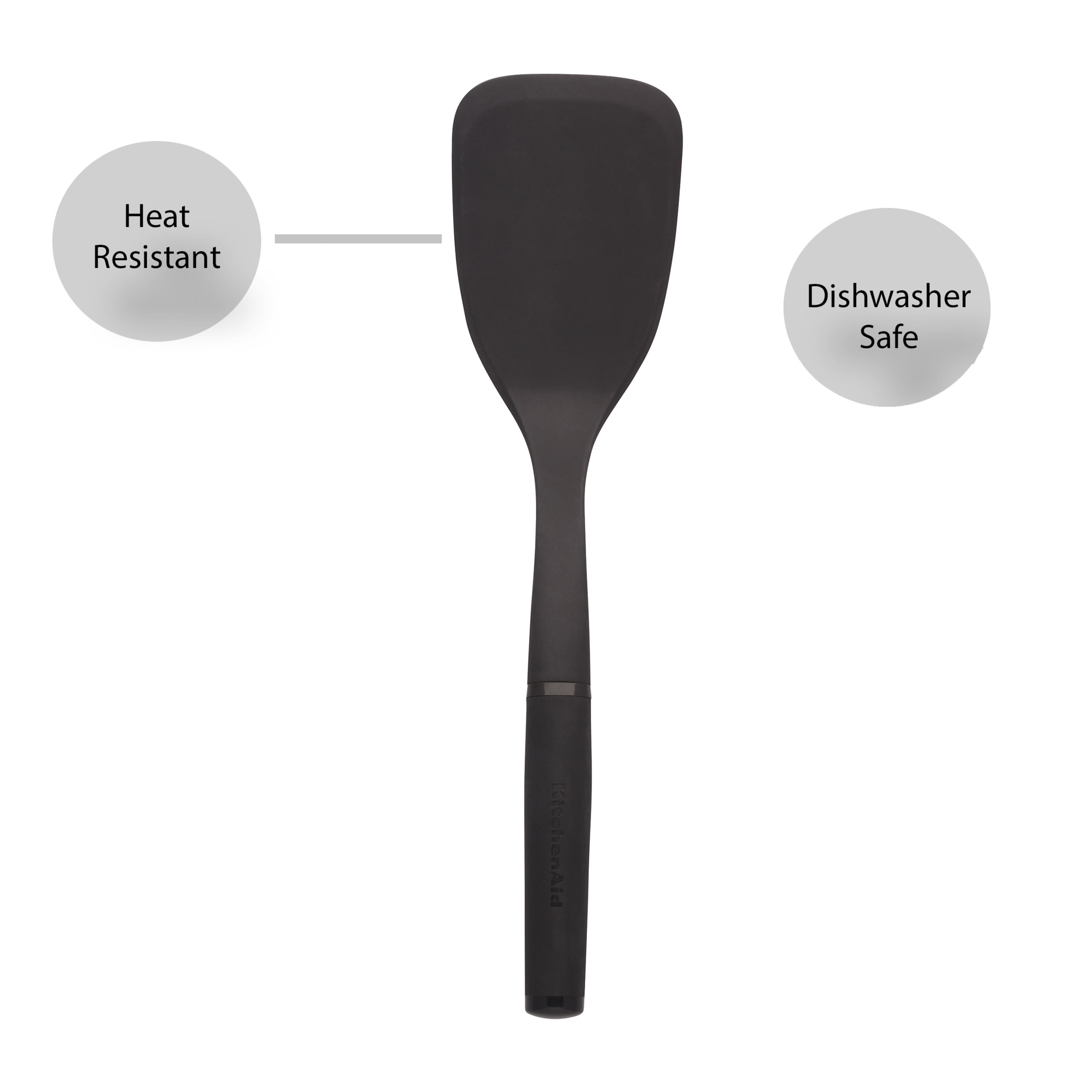 KitchenAid Stainless Steel Flex Turner - Black, 1 ct - Kroger