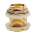 thumbnail image 1 of Conector de tanque de agua con rosca macho de latón macizo de 1/2'', 3/4'' y 1'' para agua DN25 45mm, 1 of 9