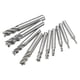 thumbnail image 2 of 4 Flute HSS-Al CNC End Mill Cutter Set for Metalworking - 10Pcs 2-10mm Straight Shank, 2 of 5