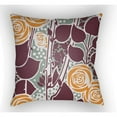 thumbnail image 5 of Surya CF021-2020 20 x 20 x 4 in. Chinoiserie Floral Floral Square Throw Pillow, Multi Color, 5 of 7