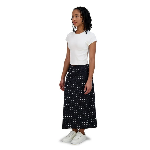 スカート Her lip to Over Check Long Skirt S black Aeropostale Women's Maxi Slip Skirt - Samsclub.com