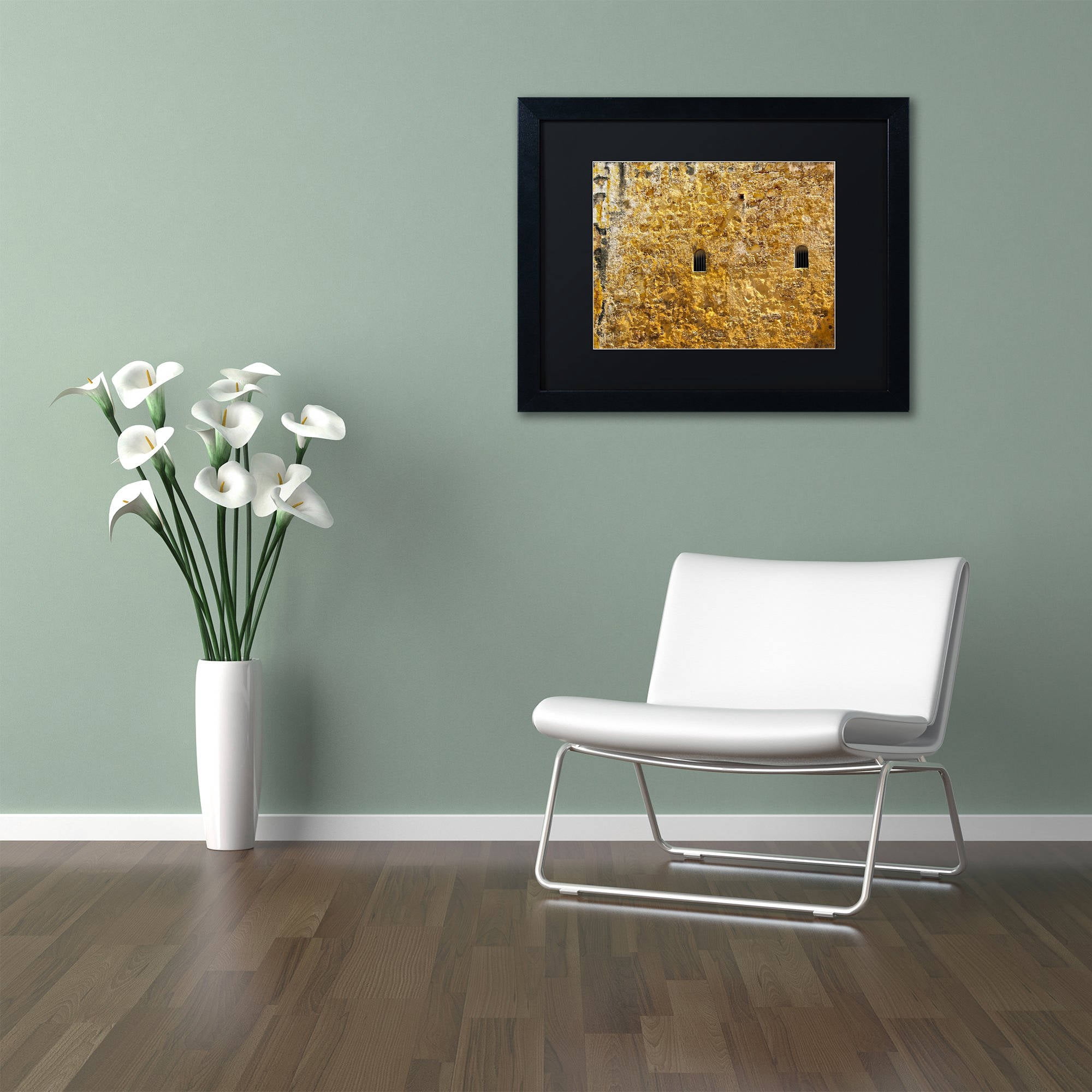 Trademark Fine Art "Castillo de San Felipe del Morro 17" Canvas Art by CATeyes, Black Matte, Black Frame