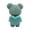 Light Blue, variant on Valentine's Day Bear Holding Heart Figurine Cute Love Teddy Resin Ornaments for Wedding Party Proposal Home Decor & Couples Gift