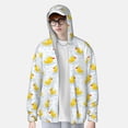 thumbnail image 3 of Picia Yellow Rubber Duck Women's Men's UPF 50+ Sun Protection Hoodie Shirt Long Sleeve SPF Fishing Outdoor UV Hiking Lightweight Shirts-Medium, 3 of 9