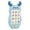 Sky Blue, variant on Baby Phone Toy Interactive Electronic Music Lights Chewable Early Educational Baby Smartphone Toy