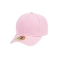 thumbnail image 2 of Adjustable Baseball Structured Cap Hat, Pink, 2 of 5