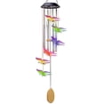thumbnail image 2 of injoyjo luces decorativas colgantes para patio LED automáticas para ventana de balcón de césped Plata kusrkot Luz de campanillas de viento, 2 of 3