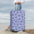 thumbnail image 5 of Cauagu Blue And White Flowers Print Travel Luggage Cover,Travel Dust-proof Suitcase Cover Softside Suitcase Protector for 18-32inch,Not Included Suitcase, 5 of 8
