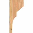 thumbnail image 3 of 3 1/2"W x 12"D x 28"H Monterey Smooth Corbel, Western Red Cedar, 3 of 9