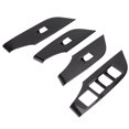 thumbnail image 3 of Window Switch Panel Trim, Window Lifter Panel Cover Sturdy ABS Perfect Fit Carbon Fiber Style  Replacement For  2019-2021 Left For Car, 3 of 8
