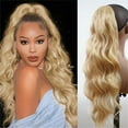 thumbnail image 1 of DPTALR Rallonge de Queue de Cheval 24 Po Griffe Longue Bouclée Queue Ondulée Naturelle Douce Clip en Extension de Cheveux Postiche Synthétique pour Femmes, 1 of 2