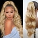 thumbnail image 1 of Extensión de cola de caballo de 24 pulgadas con pinza, larga, rizada y ondulada, natural, suave, con clip, postizo sintético para mujer, 1 of 2