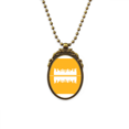 thumbnail image 1 of High Symbolic Reflection Urban Landscape Architecture Antique Necklace Vintage Bead Pendant Keychain, 1 of 3