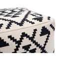 thumbnail image 5 of Lizardo Ottoman Beige & Black, 5 of 5