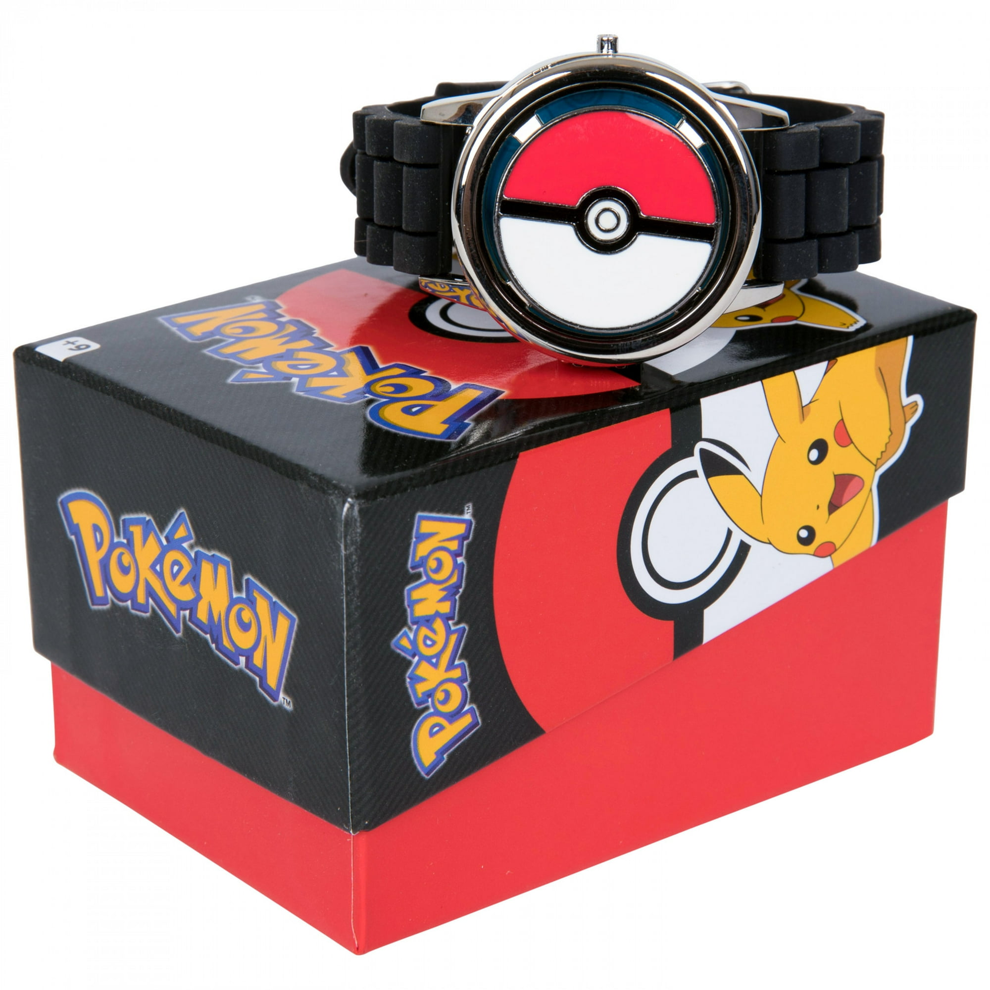Pokemon Classic Pokeball Watch with Silicone Band Walmart