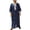 Navy, variant on Embroidered Kaftan Shirt Traditional Thobe Tunic For Men Eid Festival And Daily Casual Wear