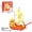 P1198-Sailboat, variant on HZLKADAQ Chinese Dragon Boat & Junk Ship Building Blocks, Micro-Particle Construction Model, Adult Challenging Building Kit, Cultural Festival Gift & Home Decor
