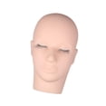 thumbnail image 4 of Extensión de las pestañas de la cabeza del maniquí de las pestañas, cabezal de práctica de entrenamiento de práctica suave reutilizable, cabezal de, 4 of 8