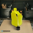 thumbnail image 4 of Bushman 4Pk U-Jug Storage Jug, Portable Plastic Container, 5.5 Gal, Yellow, 4 of 12