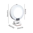 thumbnail image 3 of COM1950s Portable LED Video Light with RGB, 5W Dual-Color Fill Light, 180 Mins Battery, Clip-On Design for Phone Selfie, Streaming, Content Creation, 3 of 7