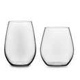 thumbnail image 4 of Libbey Signature Red and White Wine Glasses Set of 12, Elegant, Dishwasher Safe Glass Wine Glasses, Stemless Glassware for Birthdays, Weddings, 4 of 9