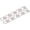 Silver, variant on 10Sets Tie Down Anchors Multifunction High Strength Surface Mount D Ring for Safe Secure Hauling Silver