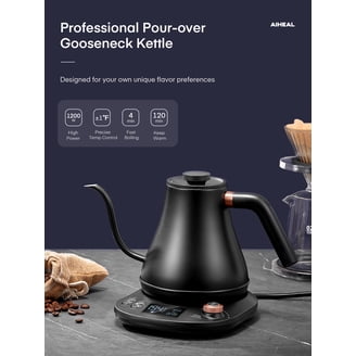 SAKI Baristan Electric Gooseneck Kettle , 1200W, 1 Liter, Matte
