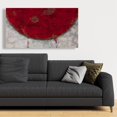 thumbnail image 3 of Red Half Circle - Print on canvas by Begin Edition, 3 of 4