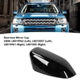 thumbnail image 3 of Side Mirror Cover  Rearview Mirror  Glossy Black Protective Wing Mirror Cover  for LR4 LR2 Range Rover, 3 of 8