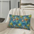 thumbnail image 5 of Balery Animals In Camping Bedding Queen Pillow Cases - Envelope Closure - Soft Brushed Microfiber Fabric - Shrinkage and Fade Resistant Pillow Cases-20"x30", 5 of 6
