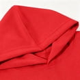 thumbnail image 4 of YHAJDS Girls Drawstring Hoodie Winter Long Sleeve Solid Color Casual Sweathirt Top, 4 of 7