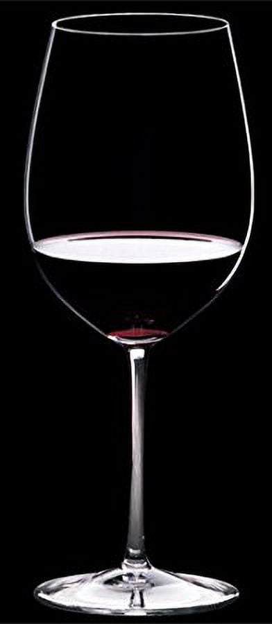Riedel Sommeliers Bordeaux Grand Cru Handmade Crystal Wine Glass for Full-Bodied Tannin-Rich Red Wines