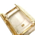 thumbnail image 4 of Pre-Owned Dolce & Gabbana Lace, Metal, Mouton, Off-White Clutch Bag 1846 (Good), 4 of 9
