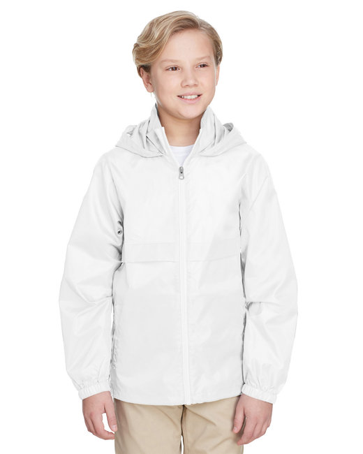 Team 365, The Youth Zone Protect Lightweight Jacket - WHITE - XL - image 1 of 4