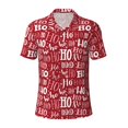 thumbnail image 2 of Daiia Ho Funny Christmas Pattern Men’s Polo Shirts,Solid Deck Shirt,Classic Fit, Breathable Cotton Polo for Casual and Sport Wear-3X-Large, 2 of 7