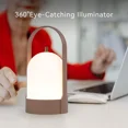 thumbnail image 2 of Lámpara de mesa LED portátil, lámpara recargable inalámbrica con batería de 4000 mAh para mesas, lámpara de noche táctil de 4 vías, linterna LED portátil, regular JAMW Sencillez, 2 of 5