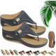 thumbnail image 1 of Sandalias deportivas de malla transpirable, zapatillas ortopédicas con cuña y soporte para arco, zapatillas de tacón con suela gruesa para mujer, 1 of 7