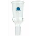 thumbnail image 1 of DIMA GLASS® Adapter, Connecting, Enlarging 45/50 Top Outer Joint, 29/42 Bottom Inner Joint, 1 of 2