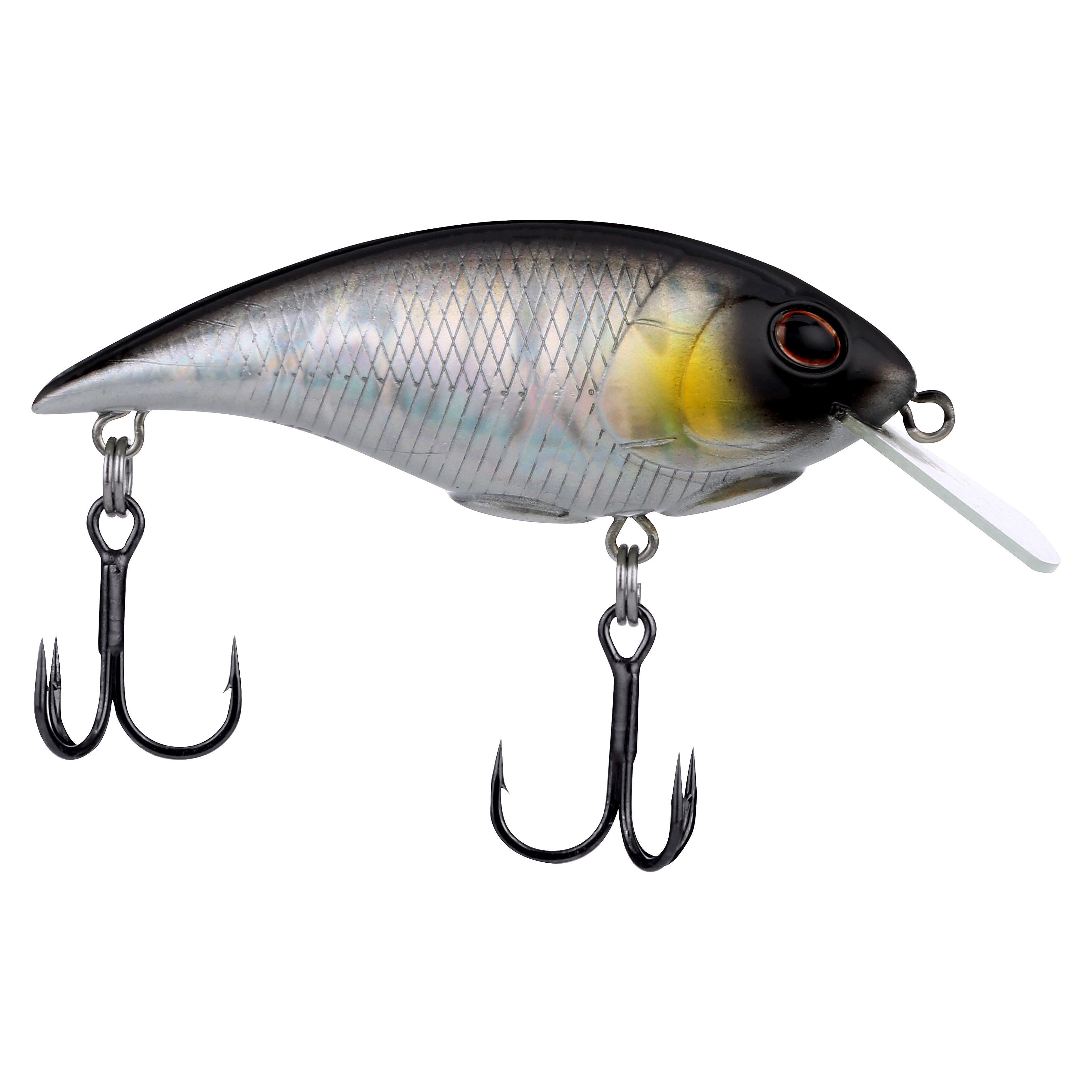 Berkley Shallow Money Badger Fishing Crankbait, 2.1 in, Hybrid Baitfish-Crayfish