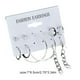 thumbnail image 2 of Guardurnaity 12 pares de pendientes de plata, accesorio de moda elegante, colgante de aro para oreja de niña, gotas para la oreja para fiesta, Type5 NO5, 2 of 5
