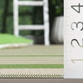 thumbnail image 6 of Safavieh Courtyard Caroline Striped Indoor/Outdoor Area Rug, Green/Beige, 4' x 5'7", 6 of 14