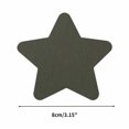 thumbnail image 2 of Unique Bargains 4 Pcs Self-Adhesive Five-pointed Star Durable Nylon Repair Patches 3.15"x3.15" Army Green, 2 of 5